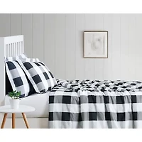Truly Soft Buffalo Plaid Duvet Cover Set