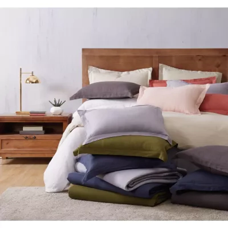 Brooklyn Loom Linen 3-pc. Duvet Cover Set