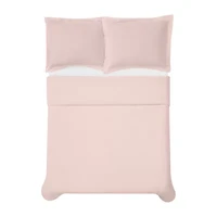 Cannon Solid Percale Duvet Cover Set