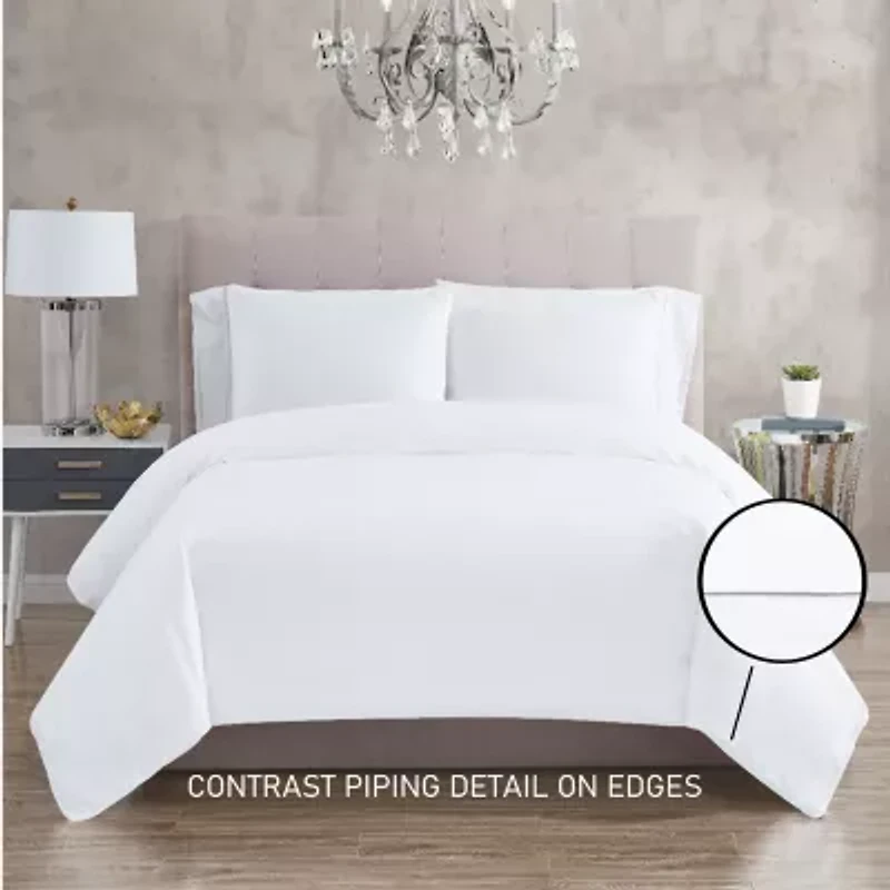 Christian Siriano New York 300tc Cotton Sateen Duvet Cover Set