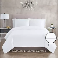 Christian Siriano New York 300tc Cotton Sateen Duvet Cover Set