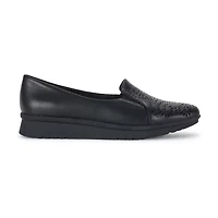 Baretraps Amry Womens Round Closed Toe Slip-On Shoe