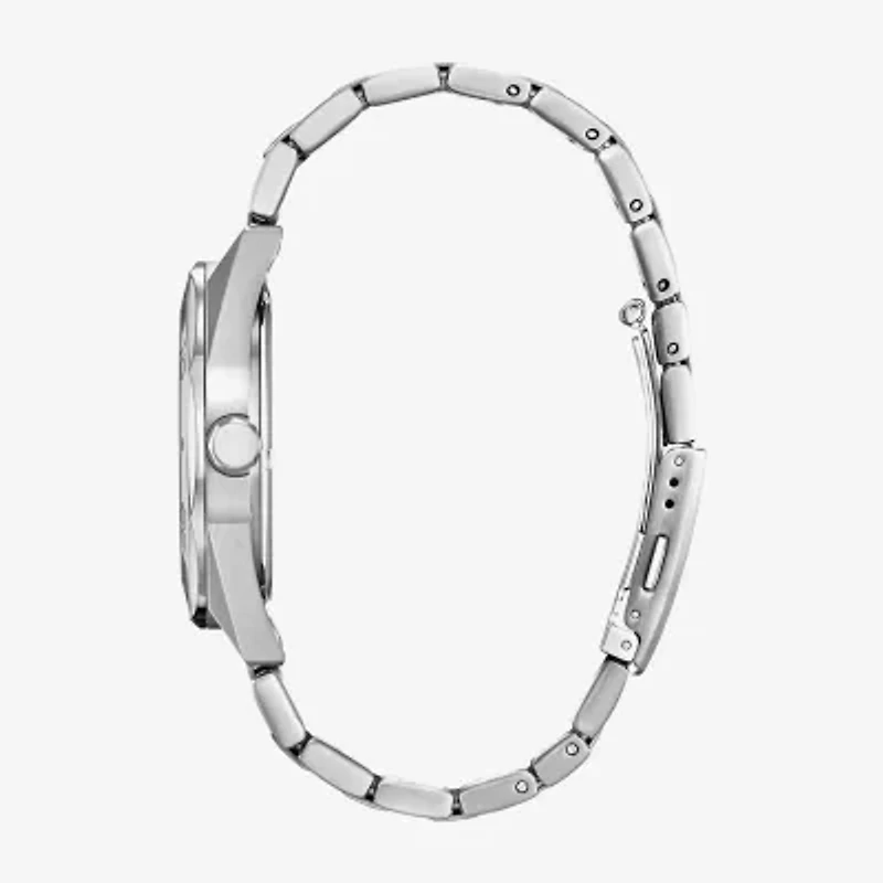Citizen Mens Silver Tone Stainless Steel Bracelet Watch Bm7630-80l