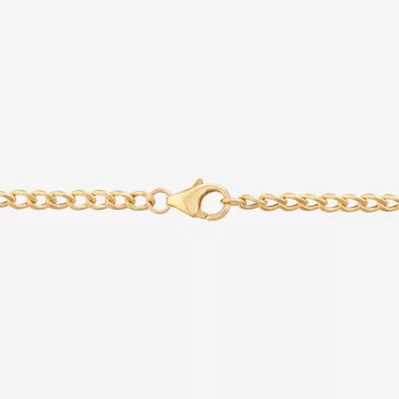 (H-I / Si1-Si2) Womens 1 CT. Lab Grown White Diamond 10K Gold 18 Inch Pendant Necklace