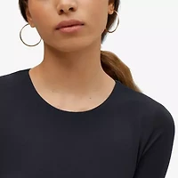 Limited Quantities! Womens 14K Gold 40mm Round Hoop Earrings