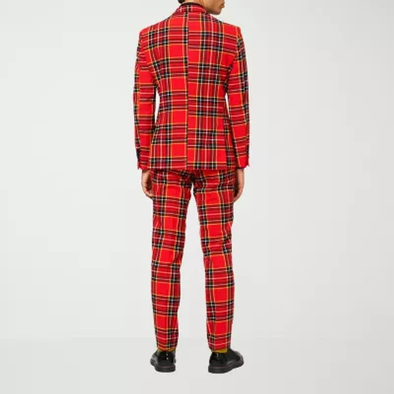 OppoSuits Mens Christmas The Lumberjack 3-pc Suit