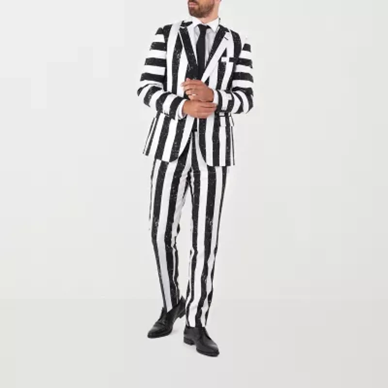 Opposuits Beetlejuice Mens 3-pc. Suit Set