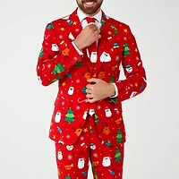 Opposuits Christmas Festivity Mens 3-pc. Suit Set