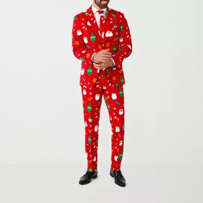 Opposuits Christmas Festivity Mens 3-pc. Suit Set