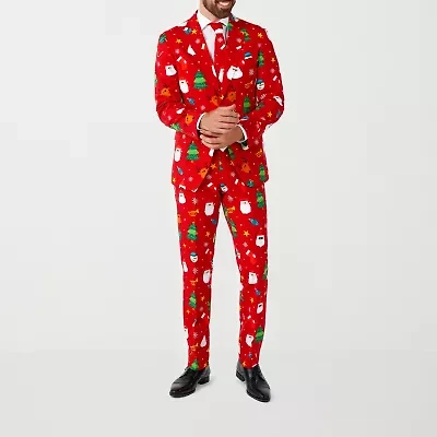 Opposuits Christmas Festivity Mens 3-pc. Suit Set