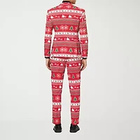 Opposuits Winter Wonderland Fairisle Mens 3-pc. Suit Set