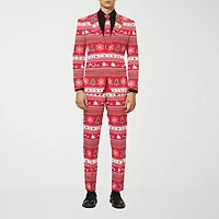 Opposuits Winter Wonderland Fairisle Mens 3-pc. Suit Set