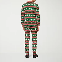 Opposuits Festive Fairisle Mens 3-pc. Suit Set