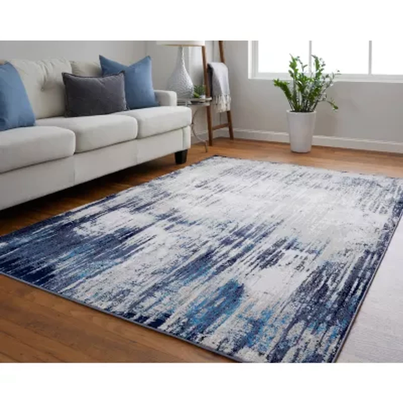 Weave and Wander Armada Modern Abstract Indoor Rectangular Area Rug