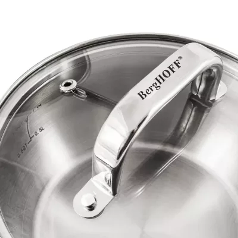 BergHOFF Belly Shape 18/10 Stainless Steel 3-pc.Cookware Set