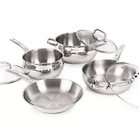 BergHOFF Belly Shape 18/10 Stainless Steel 7-pc. Cookware Set
