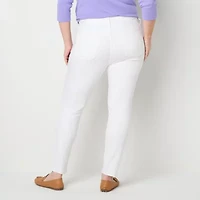 St. John's Bay Womens Skinny Fit Plus Jean