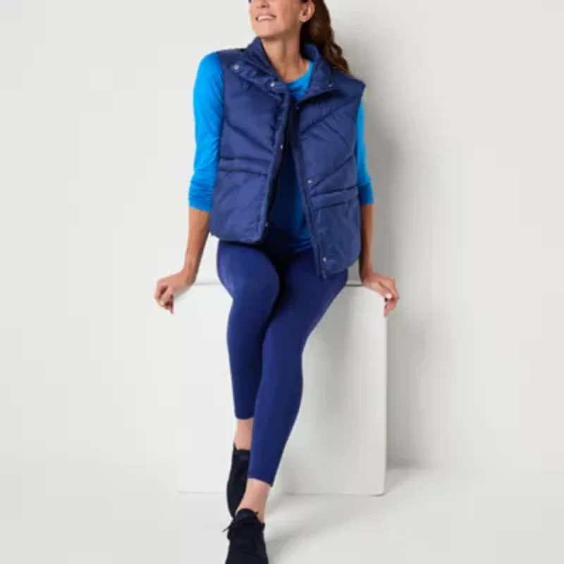 Xersion Womens Oversized Puffer Vest