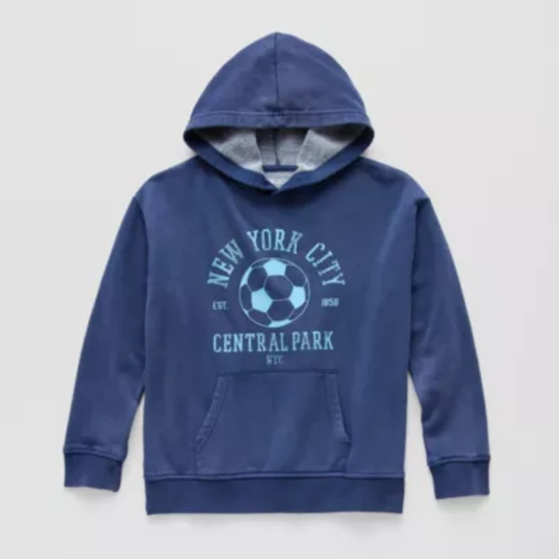 Thereabouts Little & Big Kid Boys Long Sleeve Fleece Hoodie