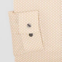 J. Ferrar Ultra Comfort Mens Regular Fit Stretch Fabric Wrinkle Free Long Sleeve Dress Shirt
