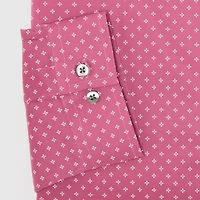 J. Ferrar Ultra Comfort Mens Big & Tall Stretch Fabric Wrinkle Free Long Sleeve Dress Shirt