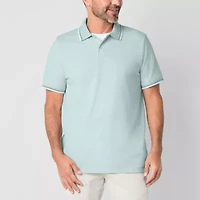 St. John's Bay Essential Oxford Mens Slim Fit Short Sleeve Polo Shirt