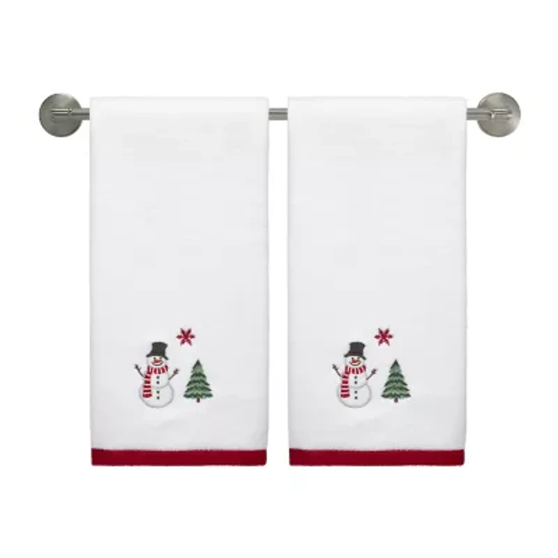 Avanti Winter Snowman 2-pc. Hand Towel
