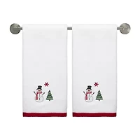 Avanti Winter Snowman 2-pc. Hand Towel