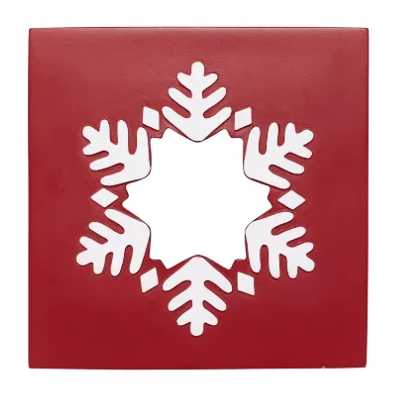 Avanti Winter Snowman Tissue Box Cover