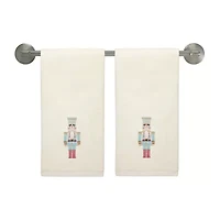 Avanti Nutcracker 2-pc. Hand Towel