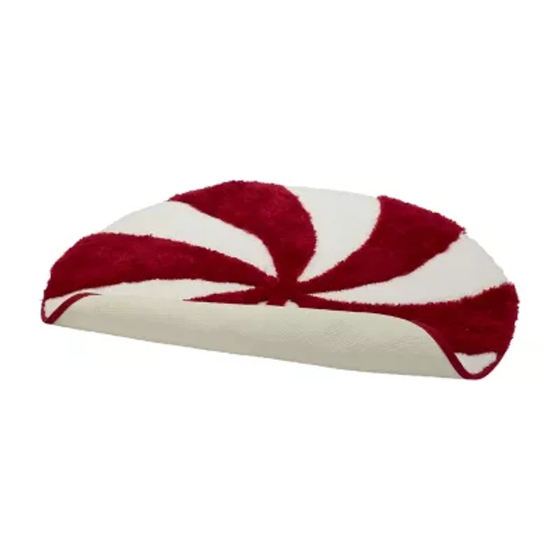 Avanti Peppermint Candy Bath Rug