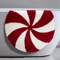 Avanti Peppermint Candy Bath Rug