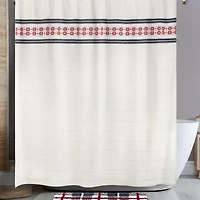 IZOD Aspen Shower Curtain