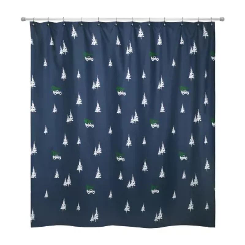 IZOD Pine Shower Curtain