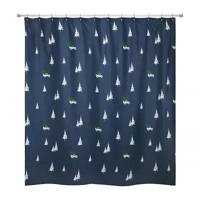 IZOD Pine Shower Curtain