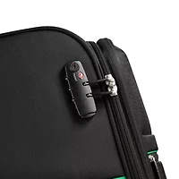 Delsey Paris X Benetton 27 Inch Softside Expandable Checked Spinner Luggage