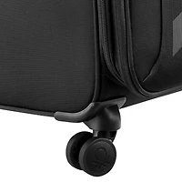 Delsey Paris X Benetton 27 Inch Softside Expandable Checked Spinner Luggage