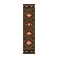 Covington Home Harlow Southwest Lodge 22"X90" Indoor Rectangular Runner