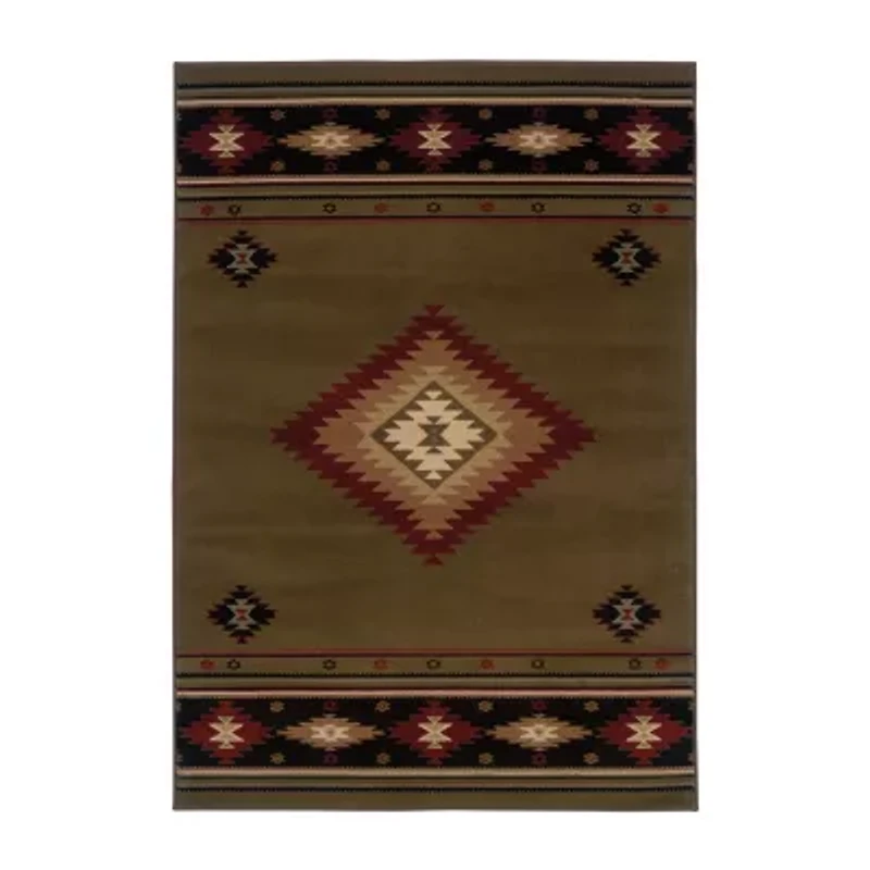 Covington Home Harlow Southwest Lodge 46"X65" Indoor Rectangular Accent Rug