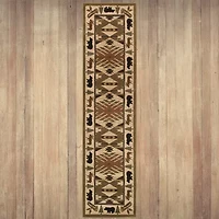 Covington Home Harlow Cabin Hearth 22"X90" Indoor Rectangular Runner