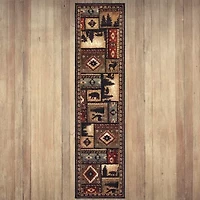 Covington Home Willow Southwest Lodge 22"X90" Indoor Rectangular Runner