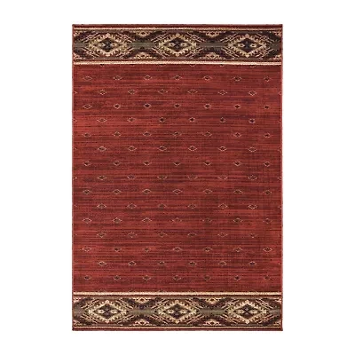 Covington Home Willow Southwestern Border Indoor Rectangular Area Rug
