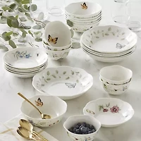 Lenox Butterfly Meadow 24-pc. Porcelain Bowl Set