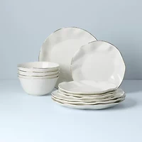 Lenox Blue Bay 12-pc. Porcelain Dinnerware Set