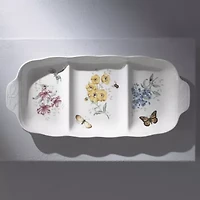 Lenox Butterfly Meadow Porcelain Serving Tray