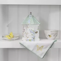 Lenox Butterfly Meadow Figural Porcelain Cookie Jar
