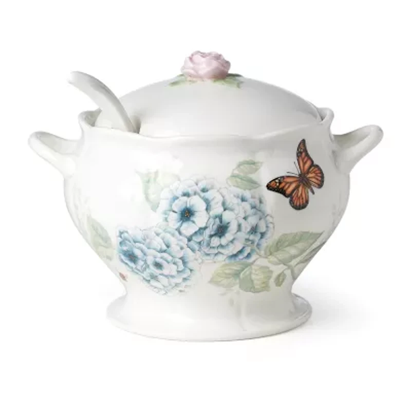 Lenox Butterfly Meadow Porcelain Soup Tureen
