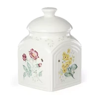 Lenox Butterfly Meadow Porcelain 3pc Canister Set