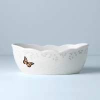 Lenox Butterfly Meadow Porcelain Bread Basket