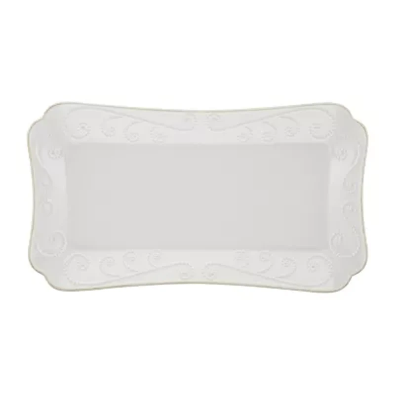Lenox French Perle White Stoneware Serving Tray